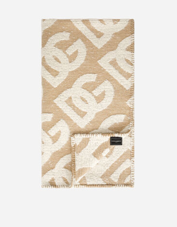 Dolce & Gabbana Wool, Silk, and Cashmere Blanket Multicolor TCE012TCAN1