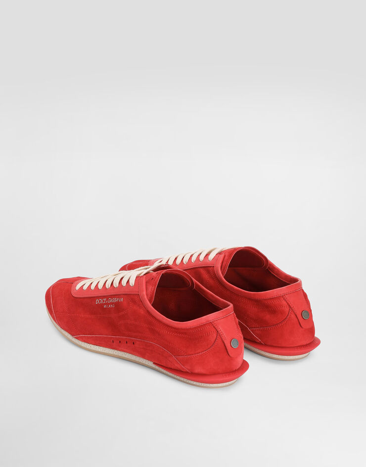 Dolce & Gabbana حذاء gimondi plus من جلد عجل Red CS2473A0950