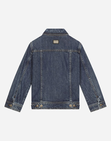 Dolce & Gabbana Blouson en denim Bleu L41B95LDC25