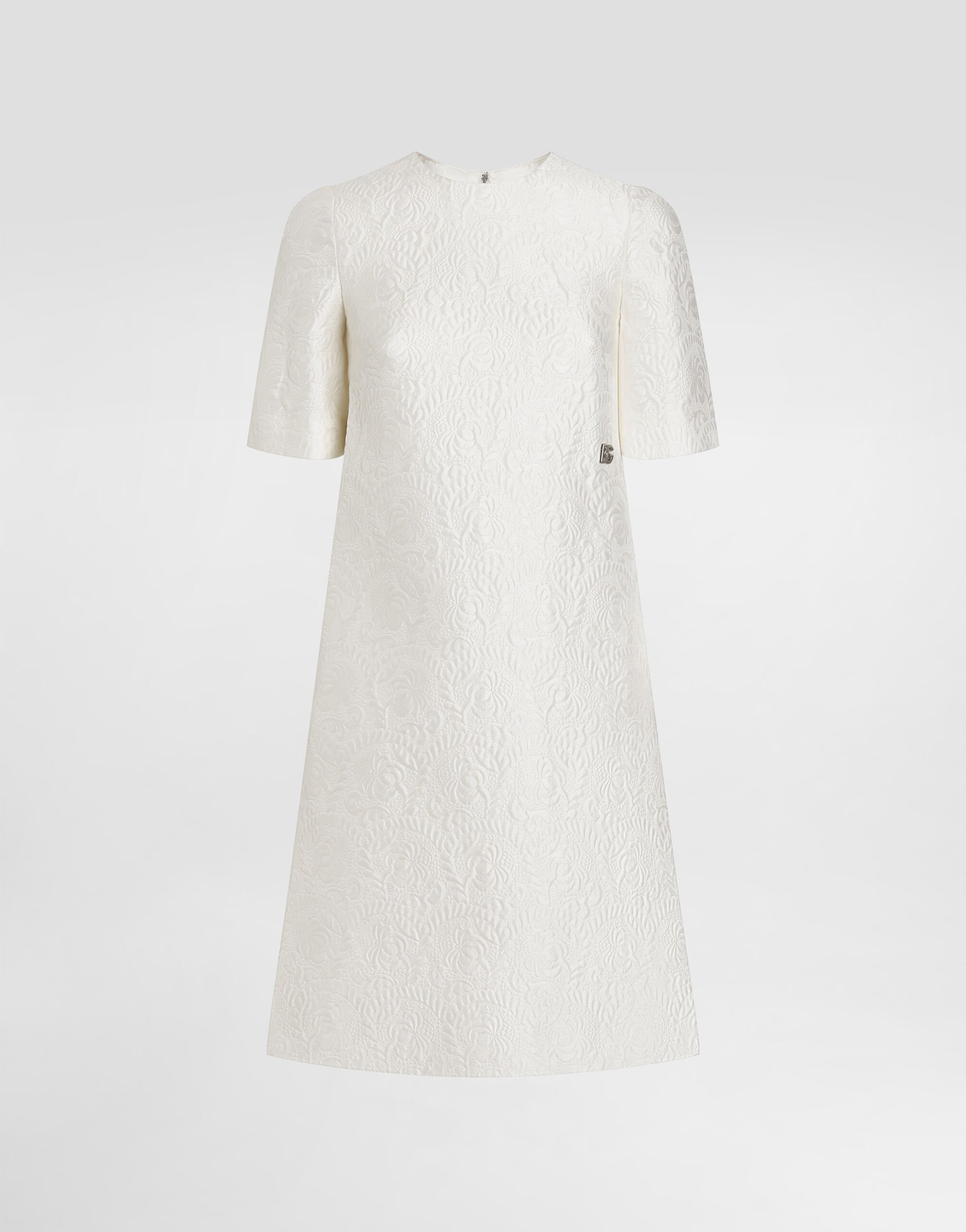 RoseMuse jacquard check dress ホワイト jacquard check dress – BUNNY APARTMENT