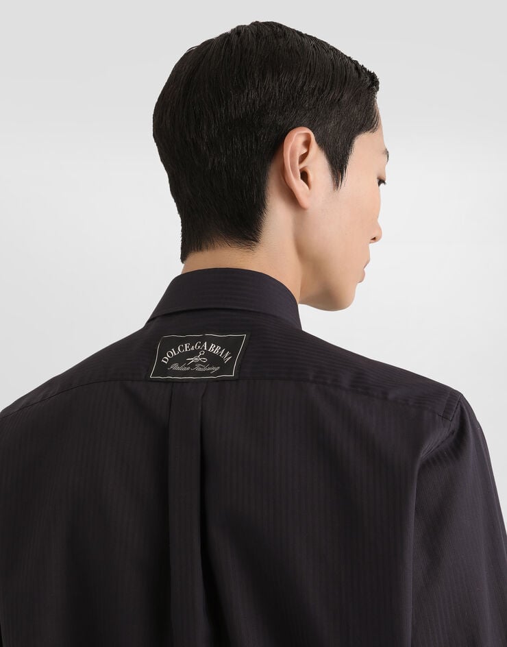 Dolce & Gabbana Striped cotton martini shirt Dolce & Gabbana Striped cotton martini shirt Multicolor G5ML1ZFR5US