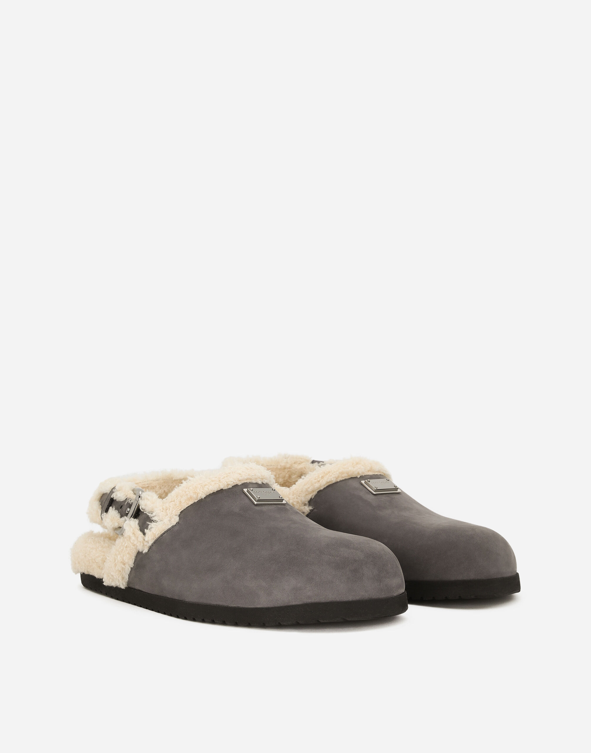 Nubuck mules top