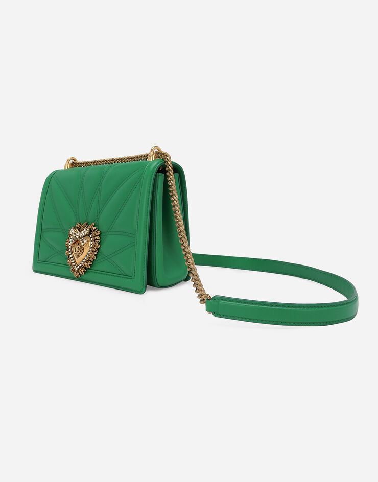 Dolce & Gabbana Bolso de hombro Devotion grande Verde BB7100AW437