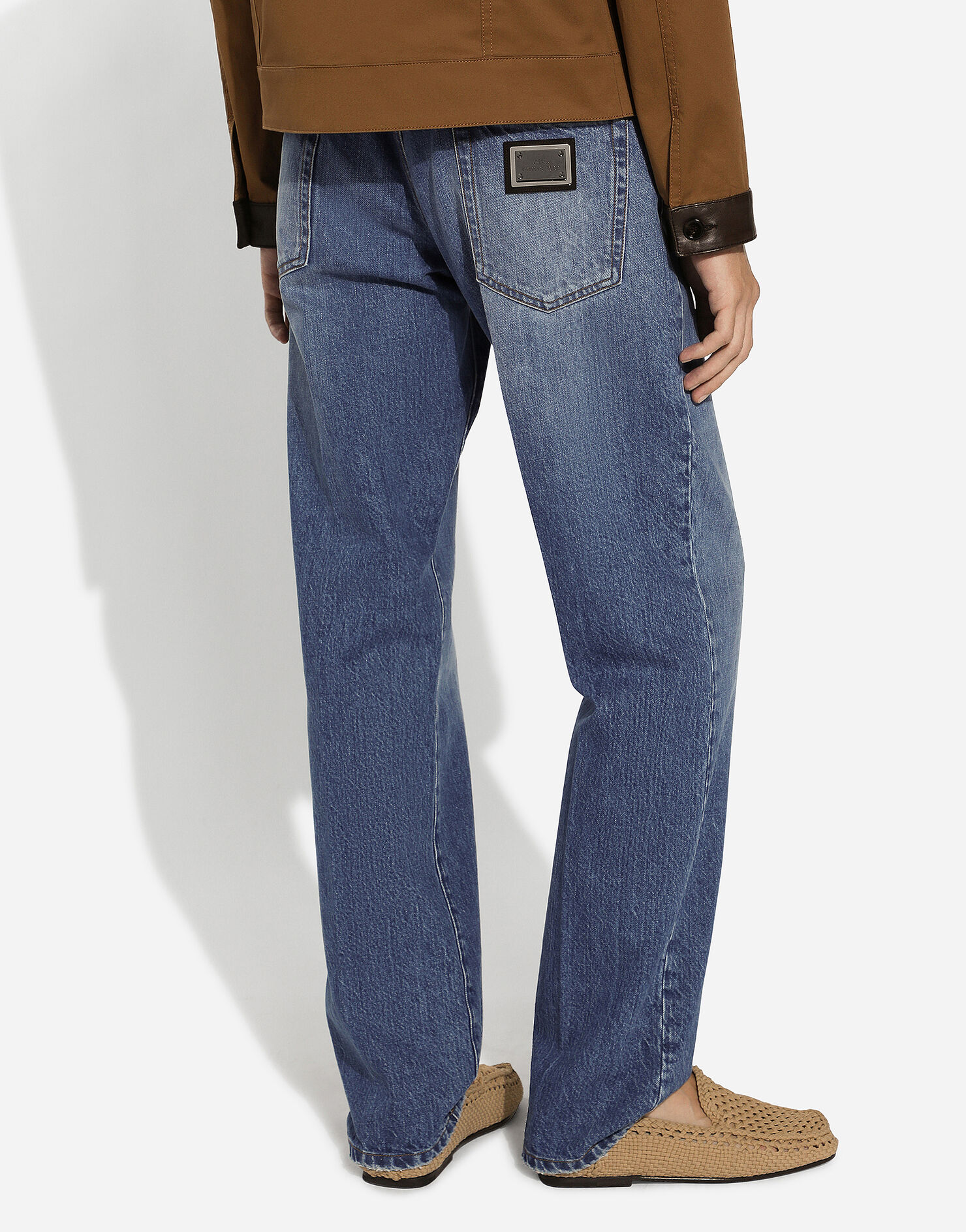 Classic blue denim jeans in Multicolor for Men | Dolce&Gabbana® US
