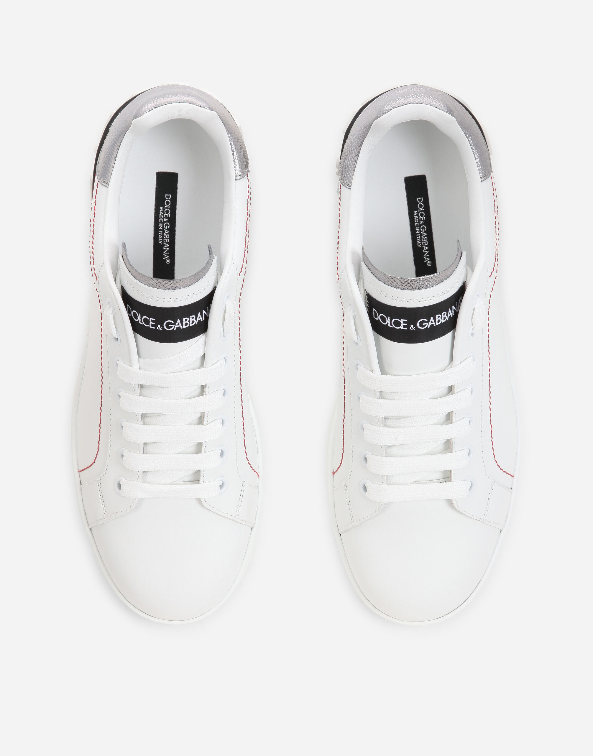 Calfskin Portofino Sneakers Women s Shoes Dolce Gabbana