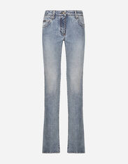 Dolce & Gabbana Jeans con fondo a campana Blu F9R74DG8KT0