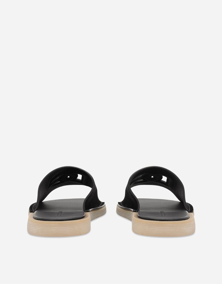 Dolce & Gabbana Suede sliders Black A80461AT441