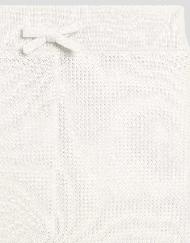 Dolce & Gabbana Брюки из трикотажа с фирменными пуговицами White L1KP07JBCGE