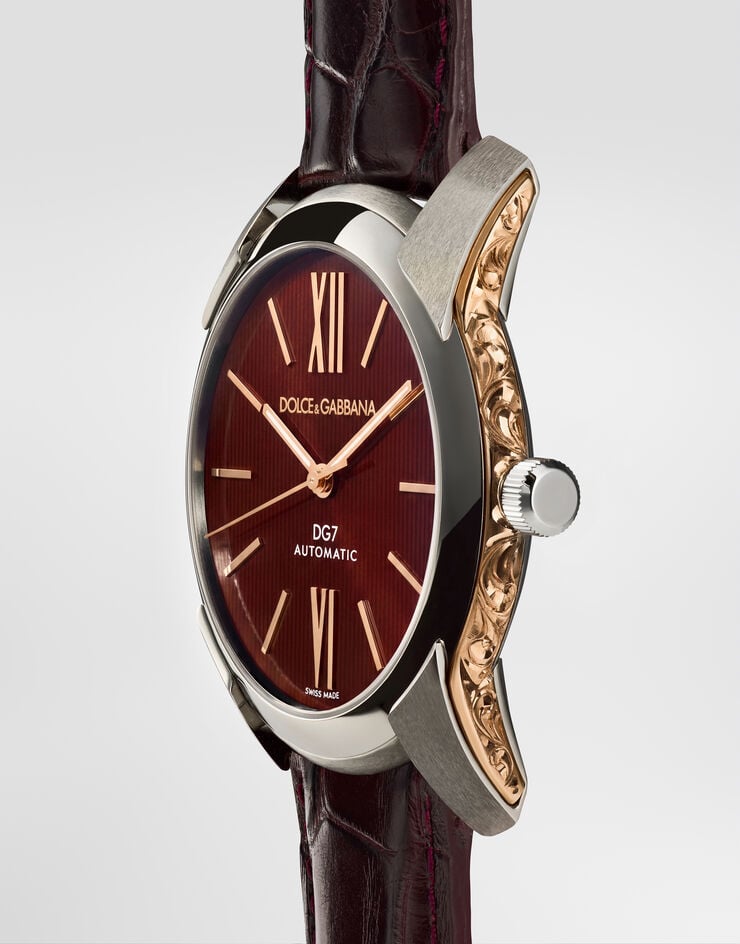 Dolce & Gabbana DG7 Gattopardo watch Dolce & Gabbana DG7 Gattopardo watch Bordeaux WWEE1MWWS09