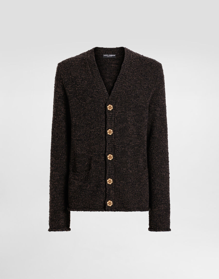 Virgin wool cardigan