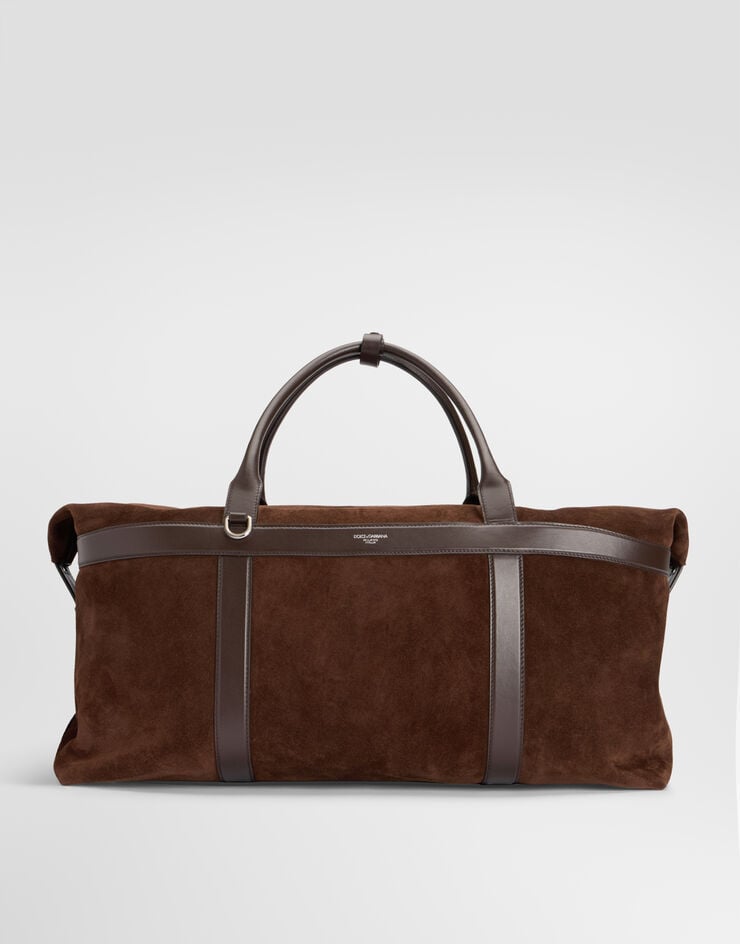 Dolce & Gabbana DG Belt travel bag in split leather Dolce & Gabbana DG Belt travel bag in split leather Multicolor BM2773A0741