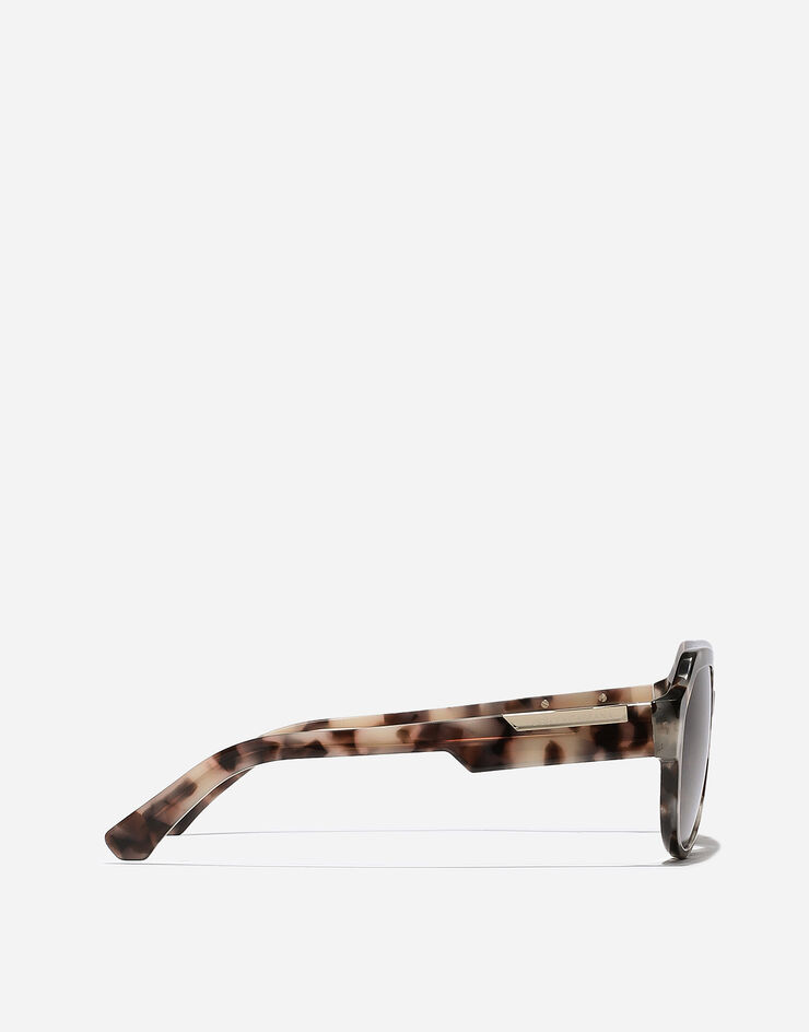 Dolce & Gabbana Mirror logo sunglasses ベージュ VG446EVP473