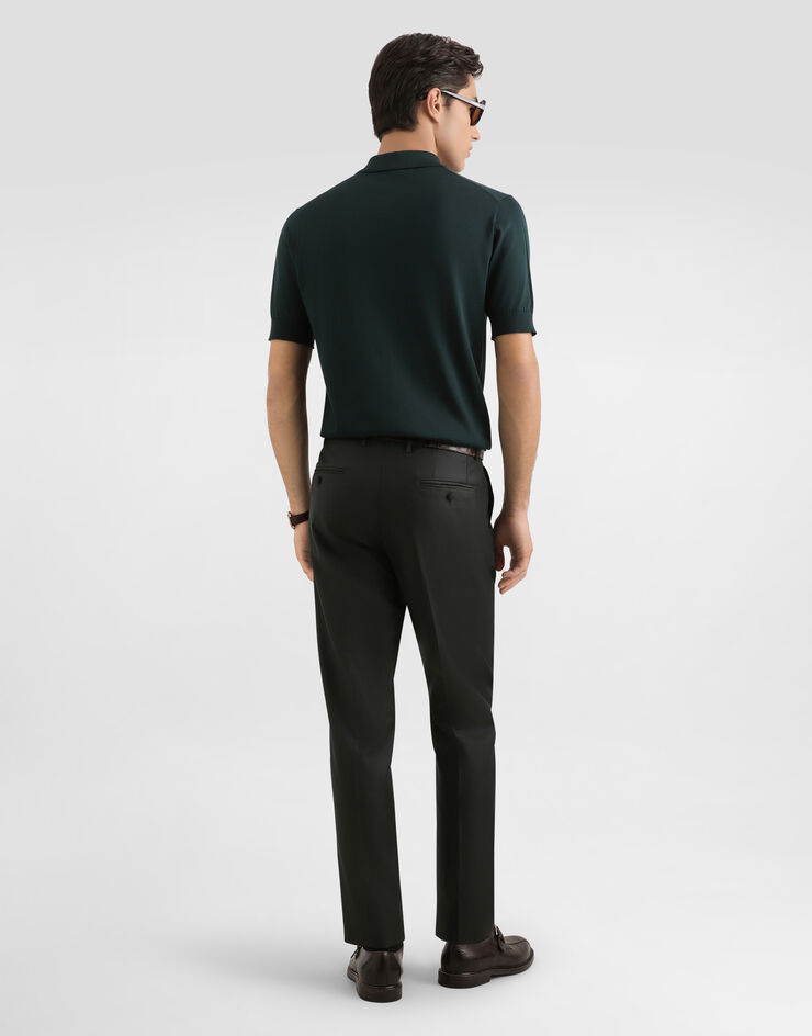 Dolce & Gabbana Virgin wool trousers Green GW0NETGK048