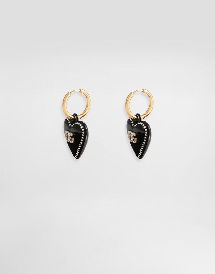 Dolce & Gabbana Creola hearts earrings Multicolor WER6I1W1111