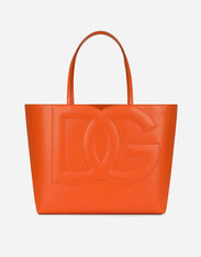 Dolce & Gabbana Medium calfskin DG Logo Bag shopper Pink BB7287AS204