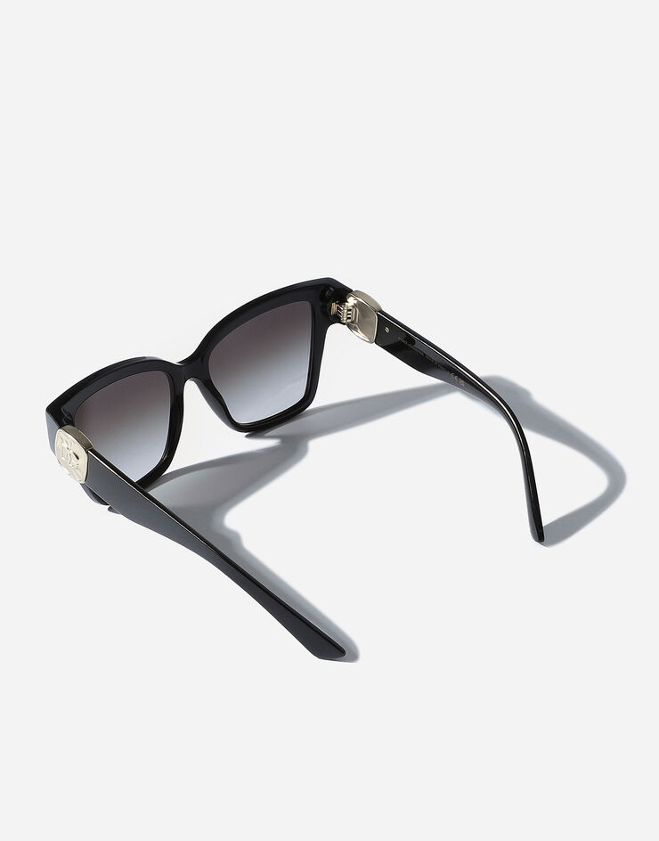 Dolce & Gabbana نظارة شمسية DG Precious أسود VG447AVP18G