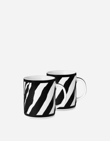 Dolce & Gabbana COFFRET CADEAU 2 MUGS EN PORCELAINE Multicolor TC0S25TCA70