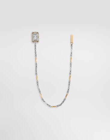 Dolce & Gabbana بروش ساعة مزين بستراس متعدد الألوان WPS7S6W1111