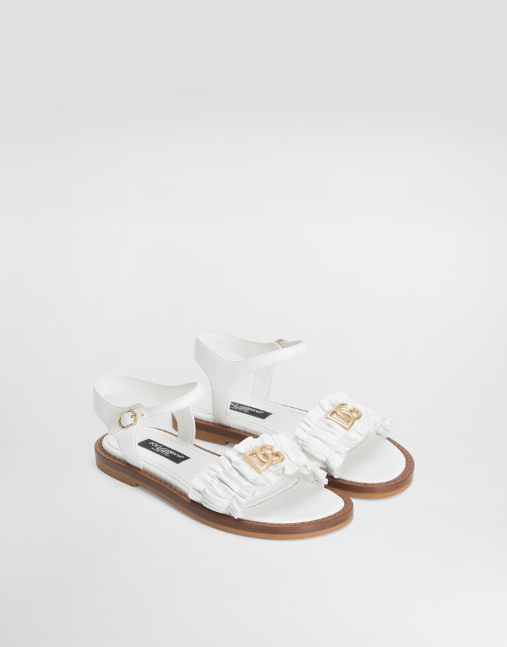 Dolce & Gabbana Nappa leather sandals White D11372A1850