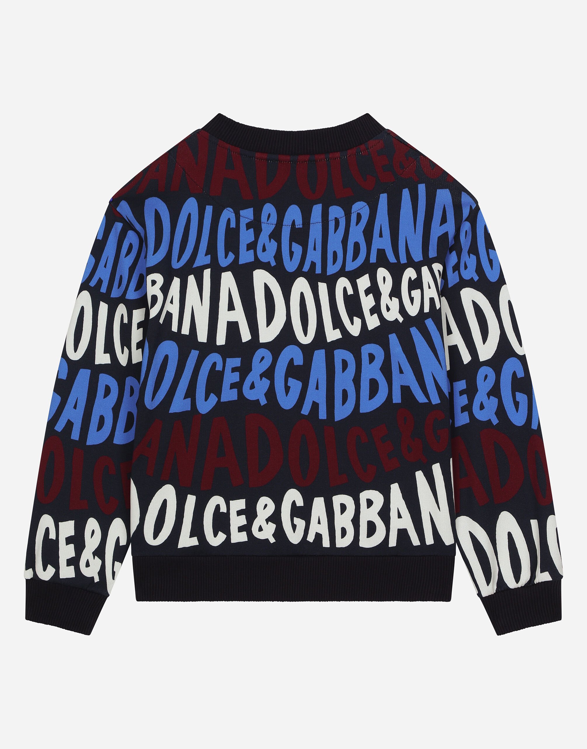 Dolce and gabbana logo sweatshirt clearance