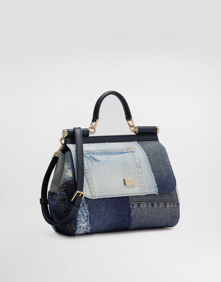 Dolce & Gabbana Large Sicily handbag Denim BB6002AO621