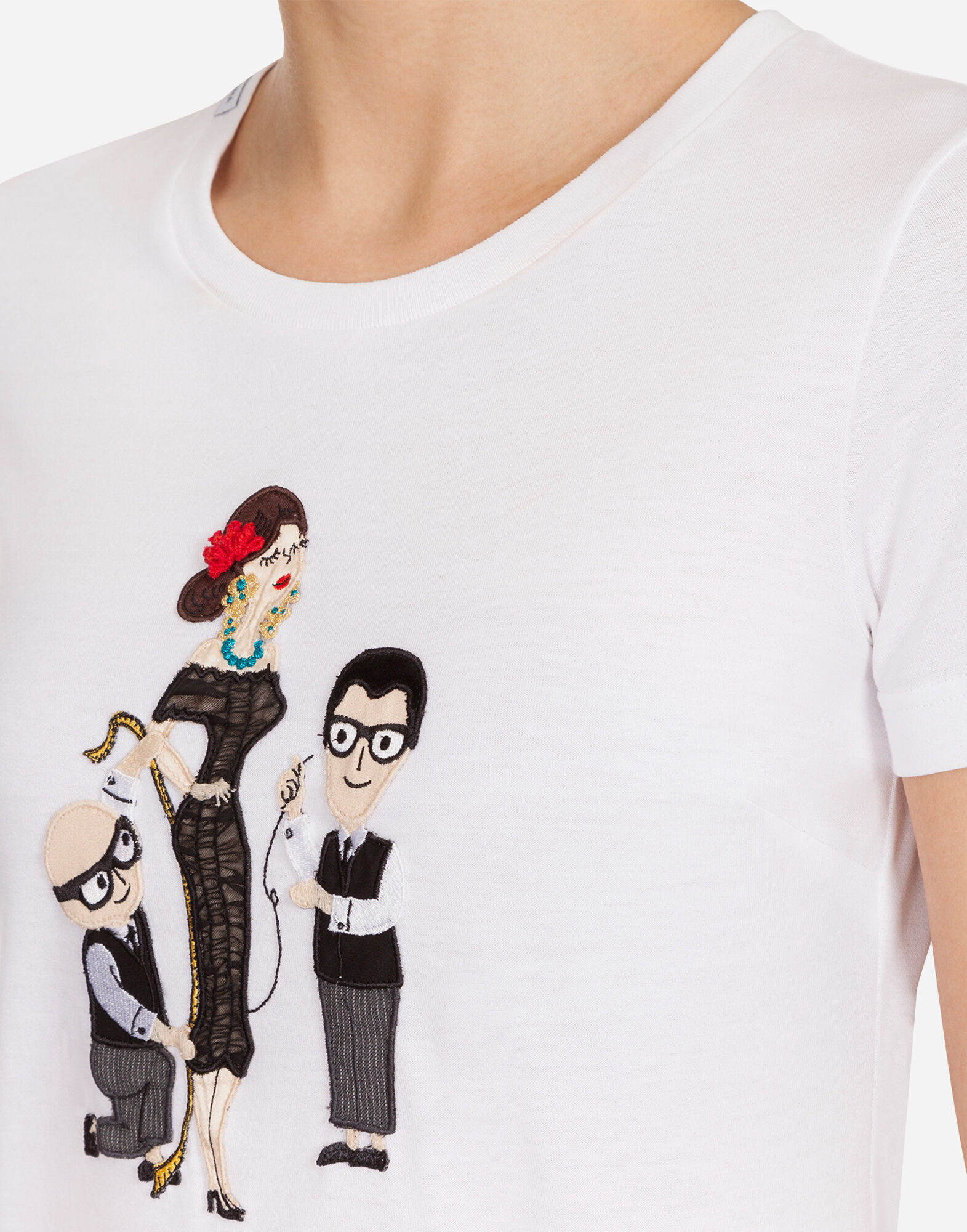 Jersey t shirt with DG Family print
