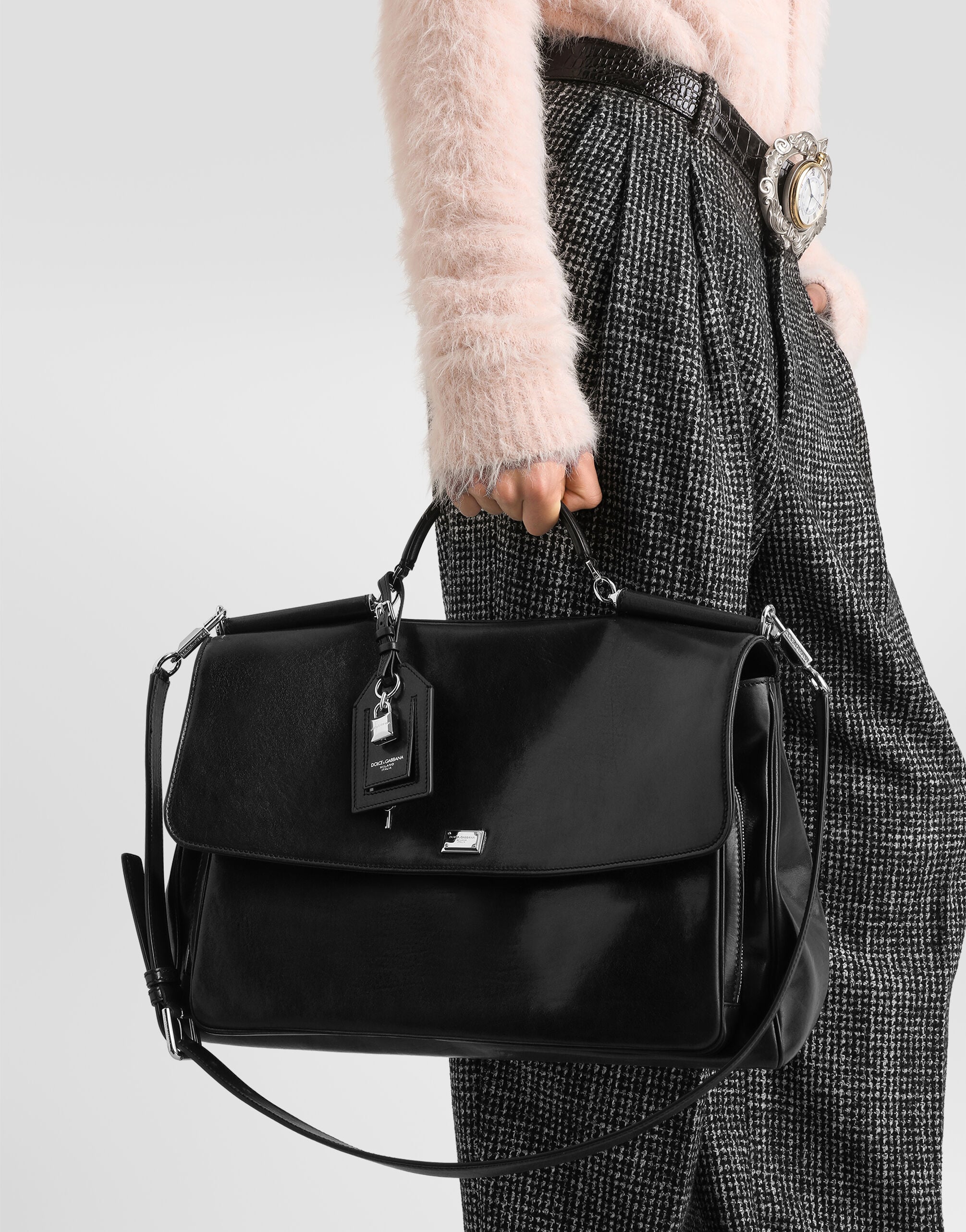 DOLCE & GABBANA ビジネスバッグ ブラック Dolce & Gabbana(ドルチェ