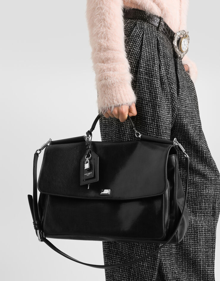 Dolce & Gabbana My Sicily calfskin handbag Dolce & Gabbana My Sicily calfskin handbag Black BM2757B3T05