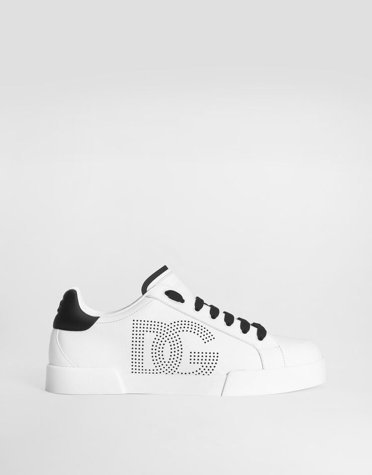 Calfskin Portofino sneakers in Multicolor for Men | Dolce&Gabbana® US