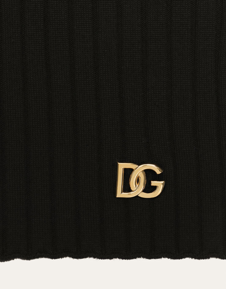 Dolce & Gabbana セーター ウール フラットリブ ブラック FXB46TJCVP5