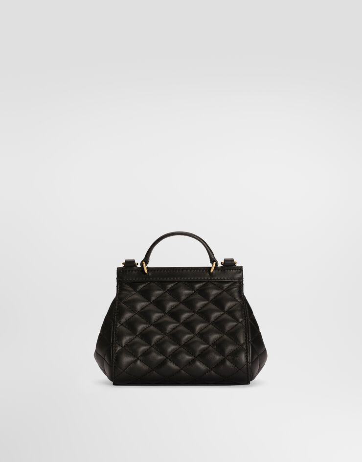 Dolce & Gabbana 手袋 Sicily 纳帕皮革 Black EB0003A3L70