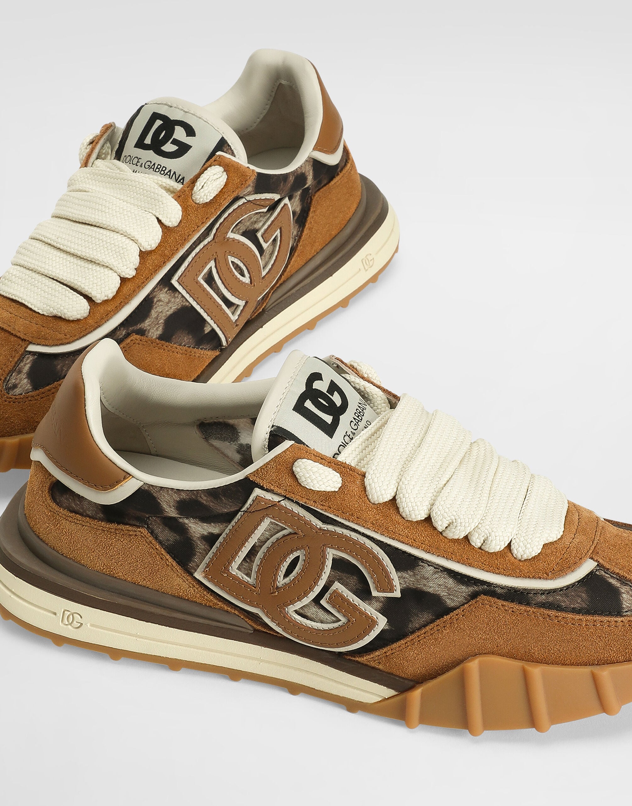 DG athletic fabric sneakers in Print for Women | Dolce&Gabbana®