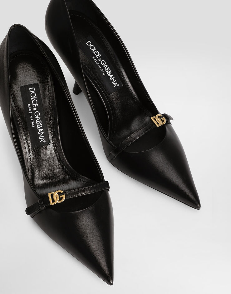 Dolce & Gabbana Pumps in polished goatskin Black CD1974A5738