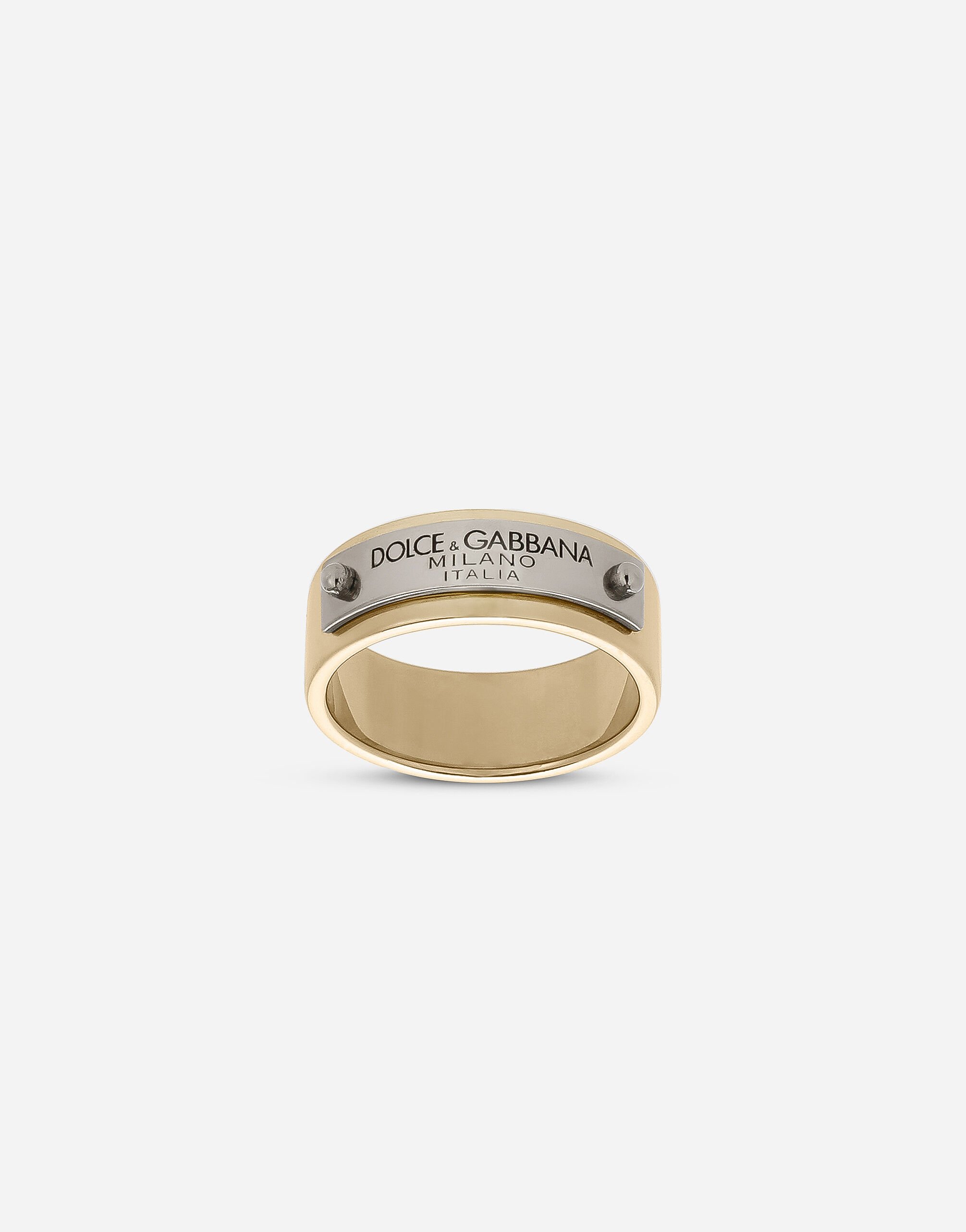 Dolce & Gabbana Ring with Dolce&Gabbana tag Gold WPP1T1W1111