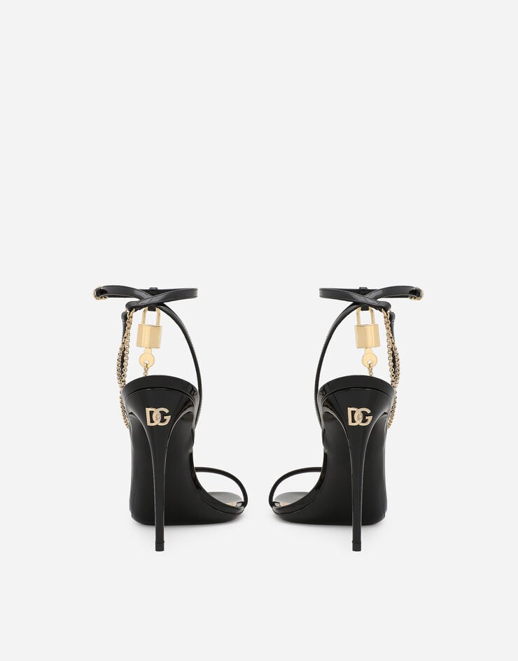 Dolce&Gabbana Patent leather sandals Multicolor CR1615A1471