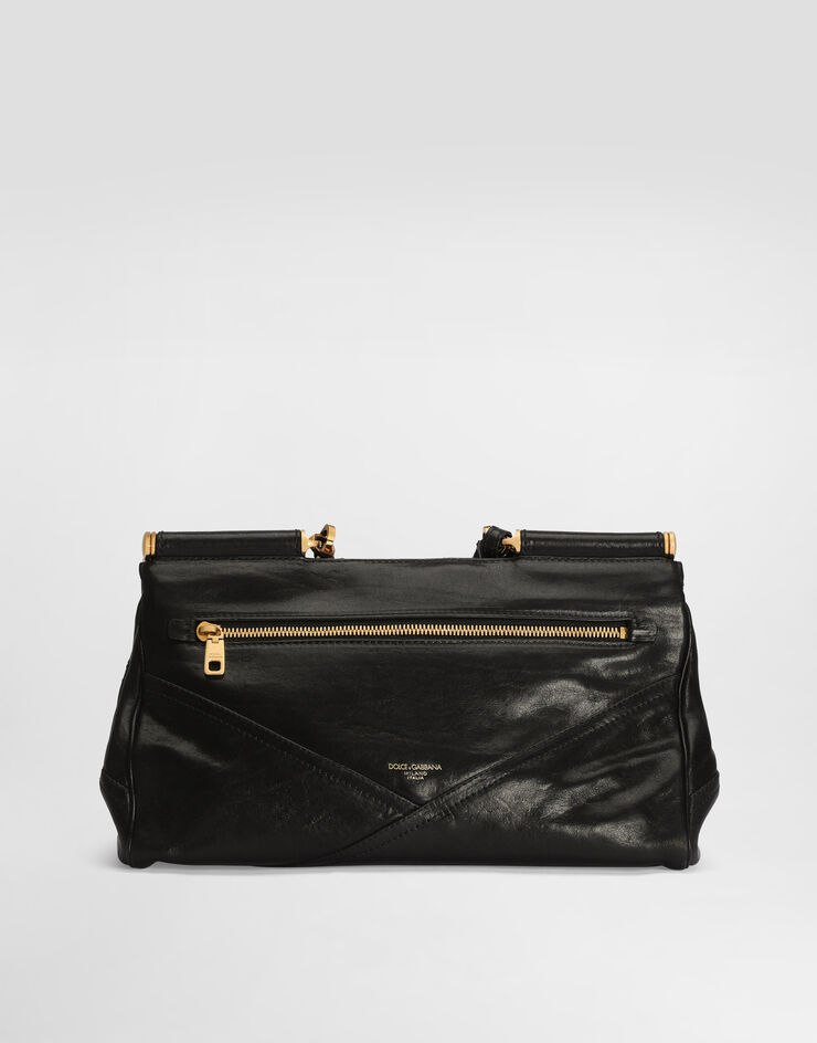 Dolce & Gabbana Borsa a mano My Sicily media in pelle di vitello Dolce & Gabbana Borsa a mano My Sicily media in pelle di vitello Nero BB7782BZ964
