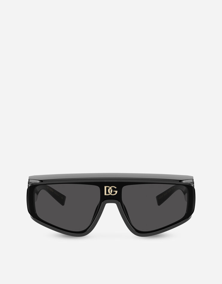 Dolce & Gabbana DG 크로스 선글라스 블랙 VG6177VN187