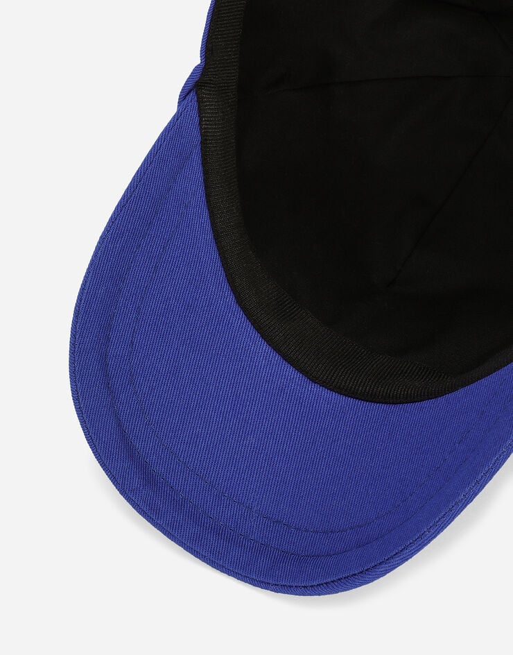 Dolce&Gabbana Baseball cap with DG logo embroidery Multicolor LB4H80G7KU2