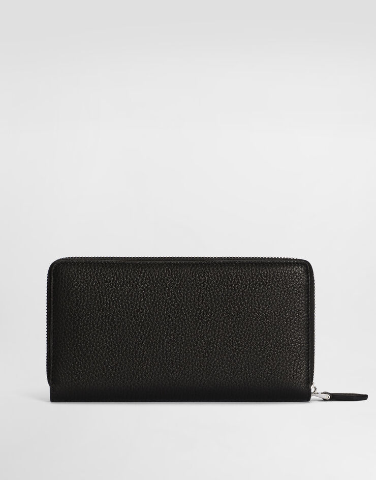 Dolce & Gabbana محفظة من جلد عجل بشعار Black BP1672A0370