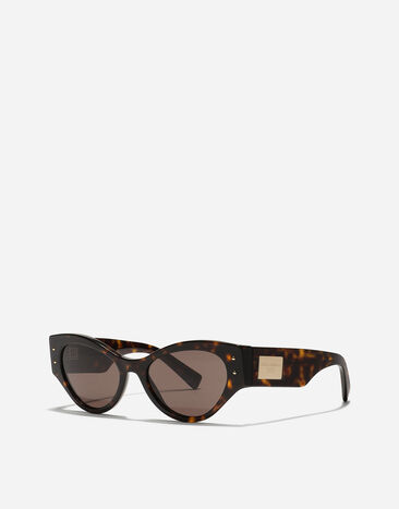 Dolce & Gabbana Lunettes de soleil DG LOGO PLAQUE Havane VG448HVP273