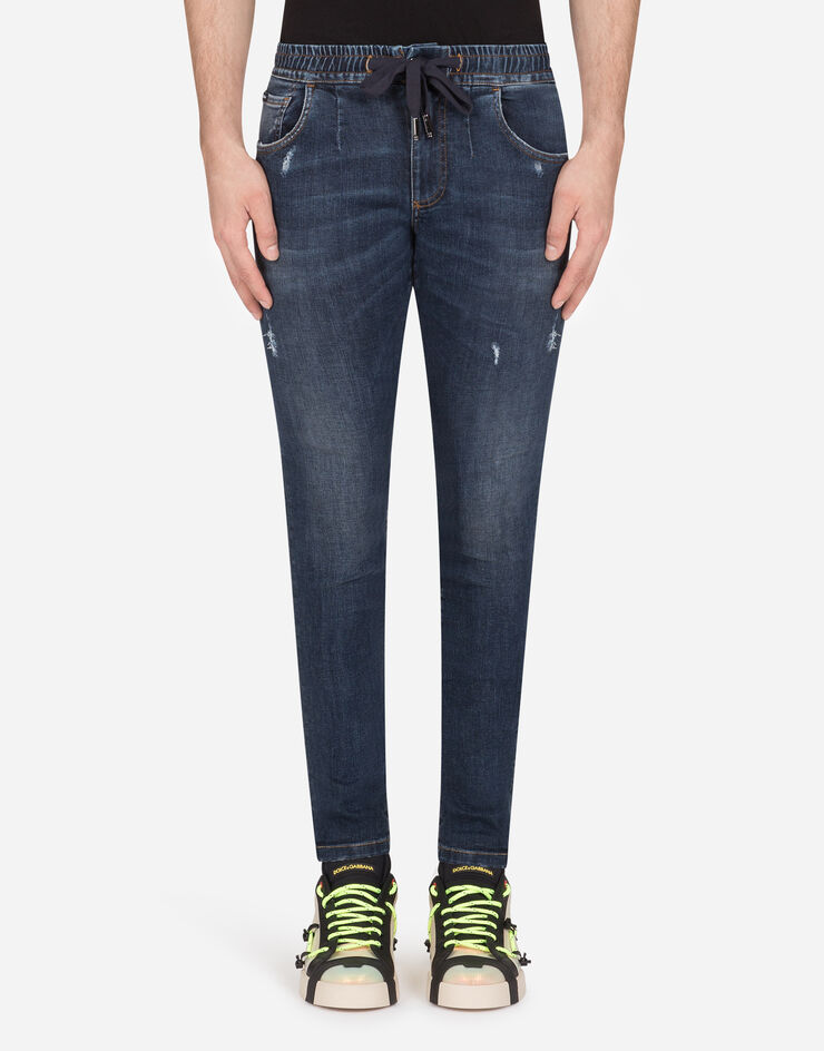 Dolce & Gabbana Stretch jogging jeans BLAU GW03LDG8CB9