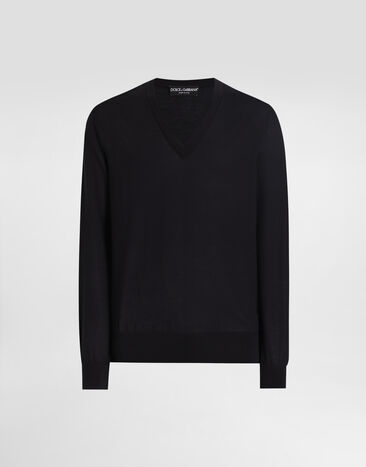 Dolce & Gabbana Cashmere pullover Blue GXY07TJBW05