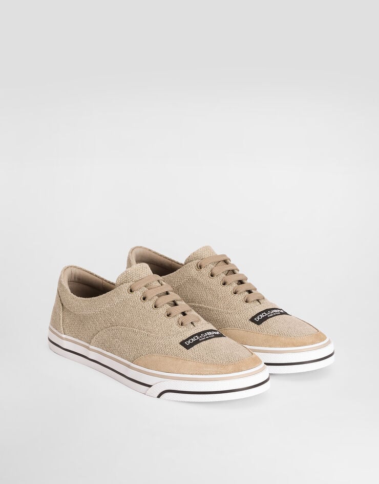 Dolce & Gabbana Sneakers DG Sailing en lin Multicolor CS2399A0353