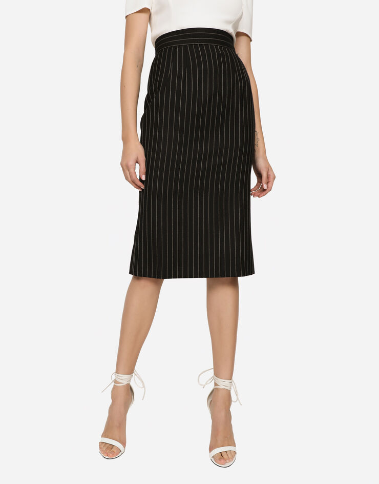 Dolce & Gabbana Cady midi pencil skirt 멀티 컬러 F4BMQTFR2XI