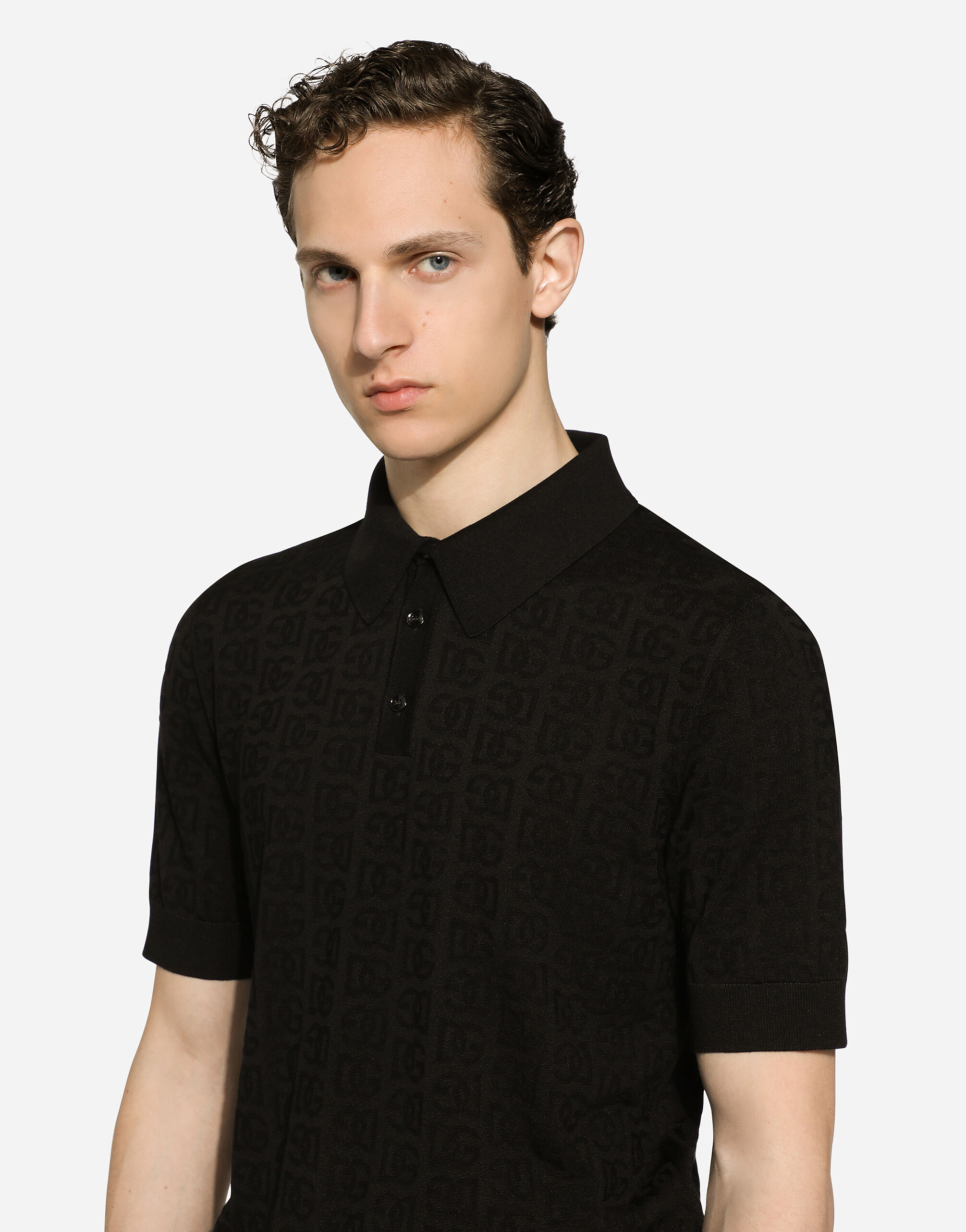 Blackのメンズ POLO M/C | Dolce&Gabbana®