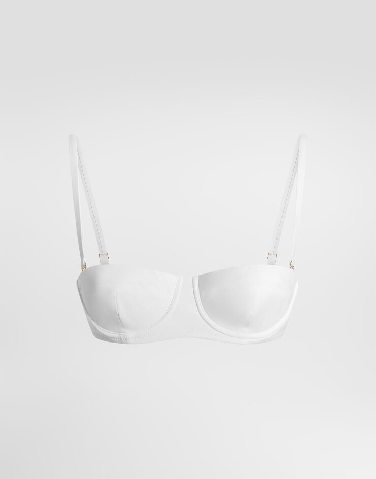 Dolce & Gabbana Balconette bikini top White O1A16JONO12