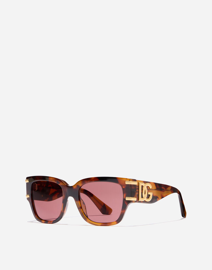 Dolce & Gabbana DG Griffe Sunglasses Dolce & Gabbana DG Griffe Sunglasses Red havana VG4563VP769