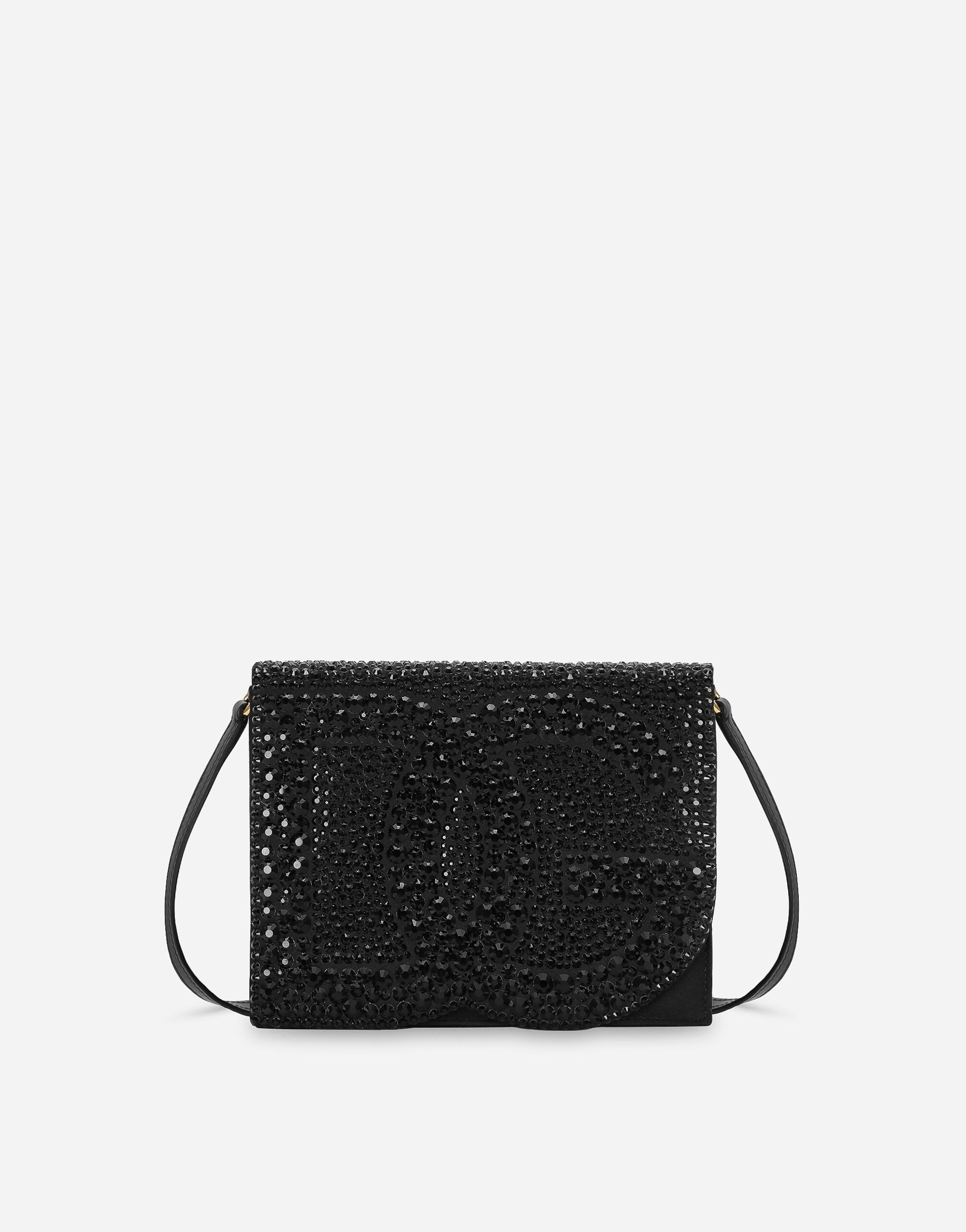Dolce & Gabbana DG Logo Bag crossbody bag Black F6DFDTFLSIO
