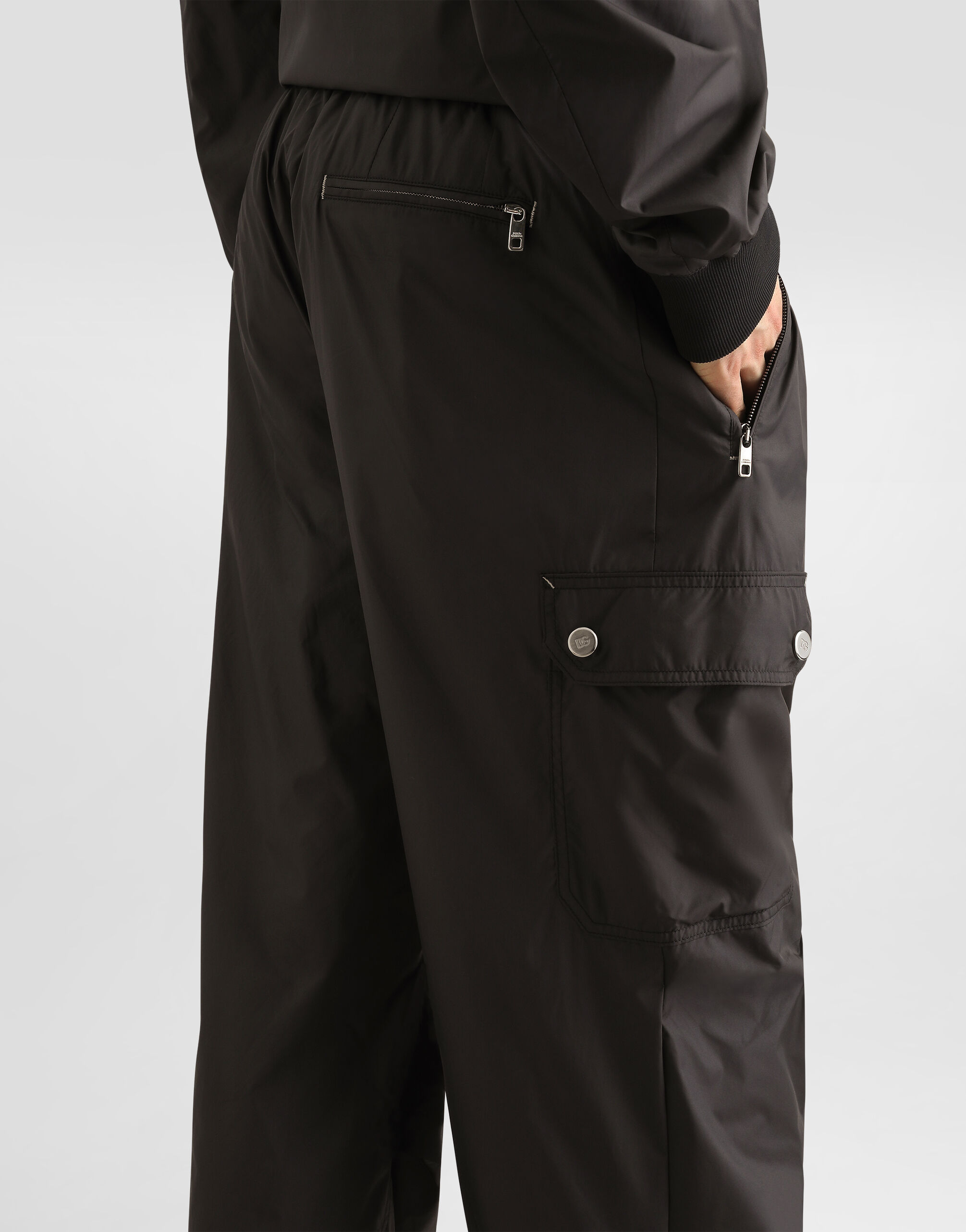 Nylon jogging trousers - thumbnail 5