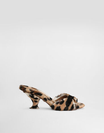 Dolce & Gabbana Leopard-print keira mules Print CR1964A0081